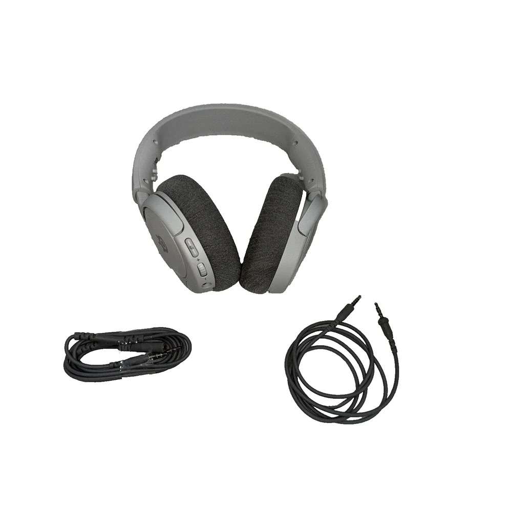 SteelSeries Arctis Nova 1 White Wired Gaming Headset No Mic No Headband‎ Pad